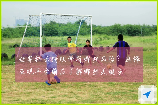 世界杯竞猜软件有哪些风险？选择正规平台前应了解哪些关键点